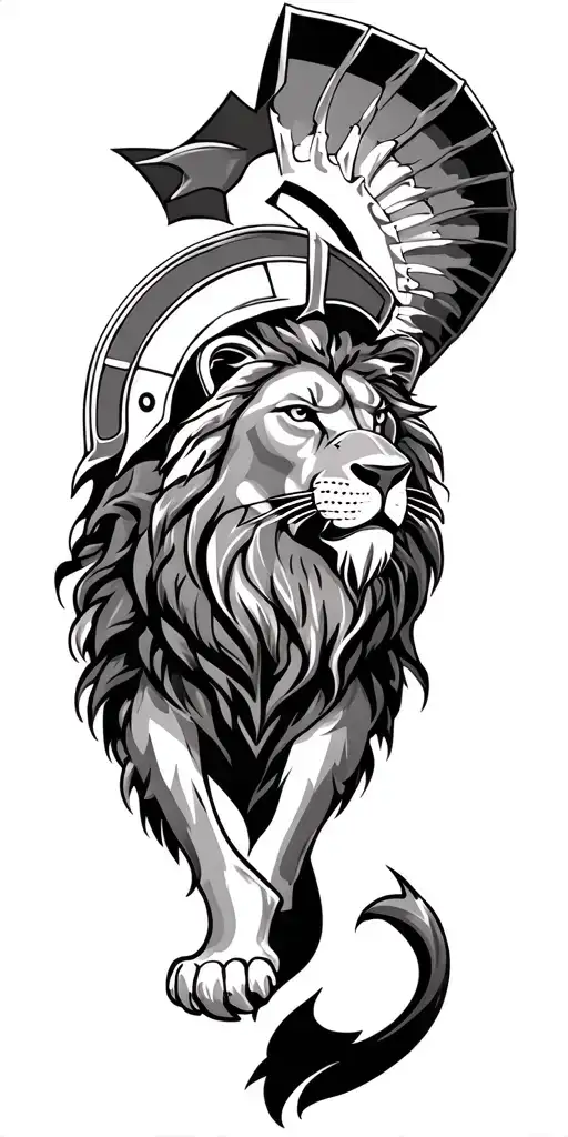 Lion Spartan