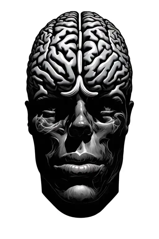 Psychology Concept With Brain