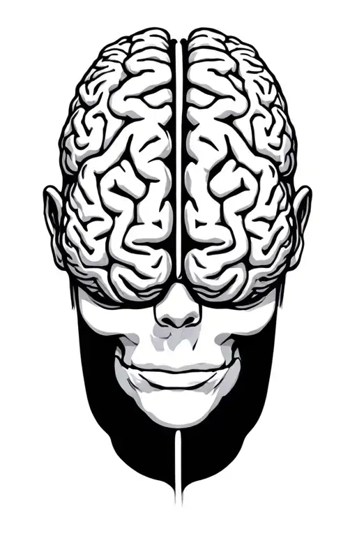 Psychology Concept With Brain Inside