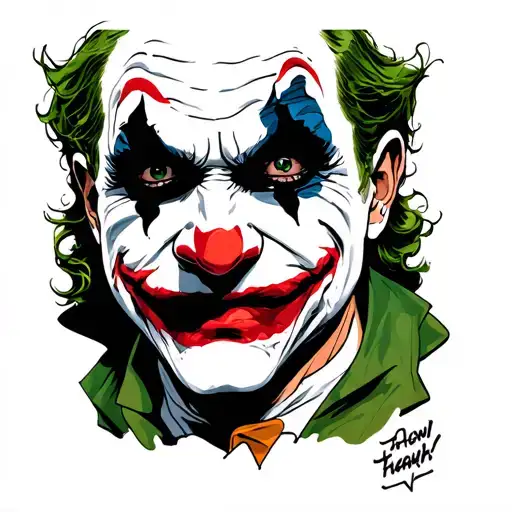 Joker Face Sayin Hahaha