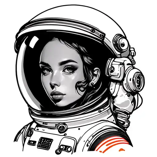 Sexi Astronaut Girl