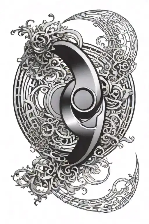 Enso Ring Incorporating Elements