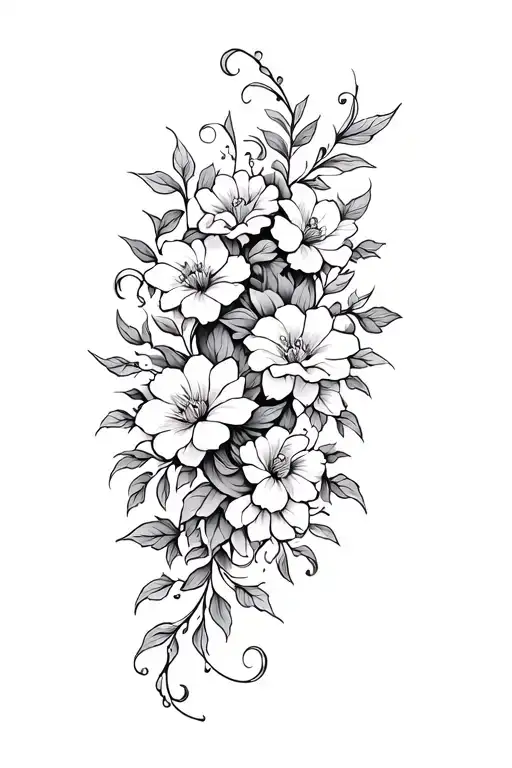 Floral Vines Wrapped