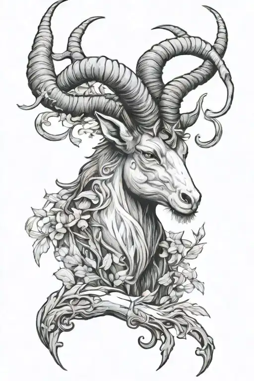 Capricorn In The Forest