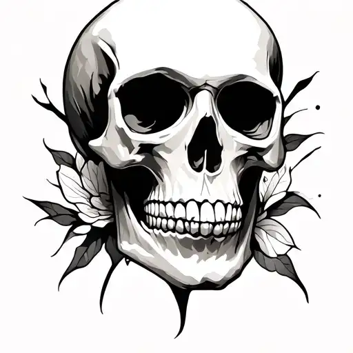 Minimalist Skull