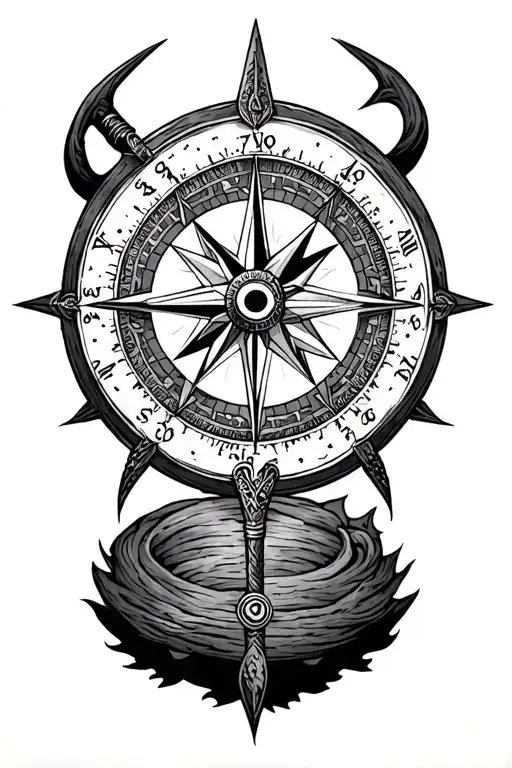 Vegvisir Viking Compass