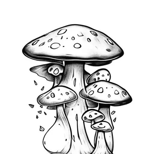 Fairy And Mushroom