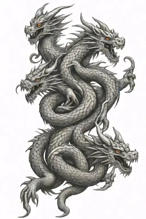 5 Headed Dragon