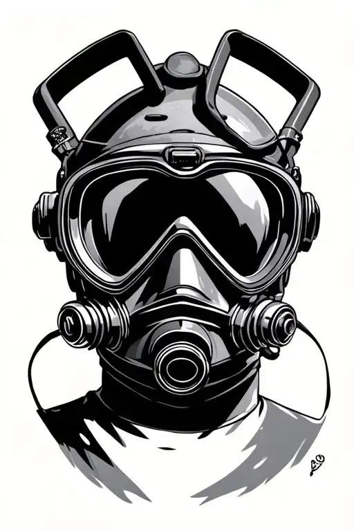 Scuba Diver Helmet