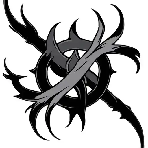 Strength And Power Symbol Intertwined