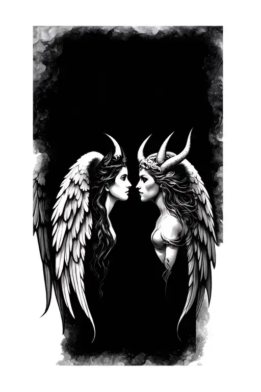Virgo Angel Vs Virgo Demon