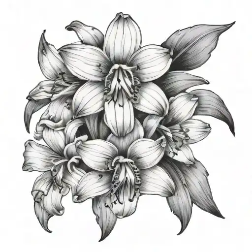 Daisy And Iris Flowers