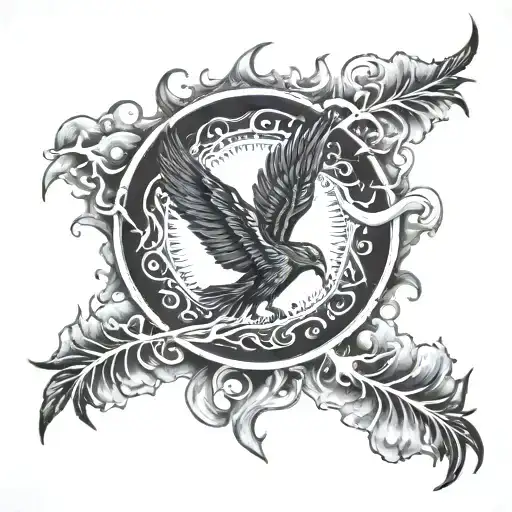 Black Hole Sun Rising Phoenix Rising From The Ashes