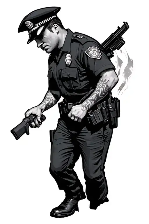 Police Officer Injured And Corruption