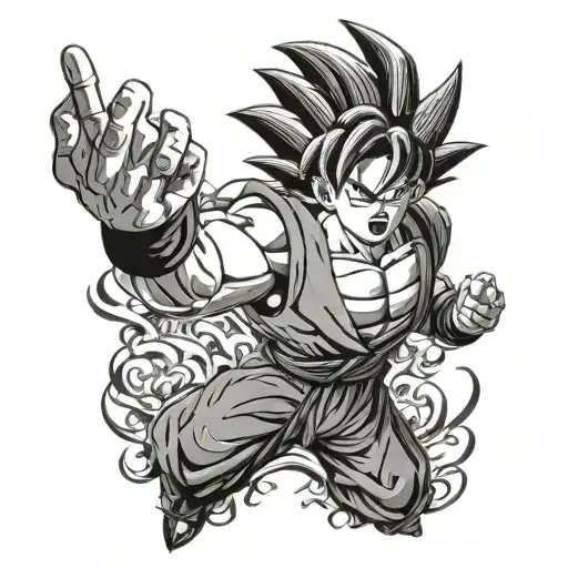 Dragon Ball Goku Ultra Instinct Goku Kamehameha