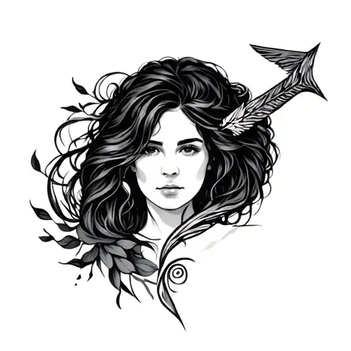 Empath Mother Daughter Tattoo Cancer Sign Sagittarius Sign