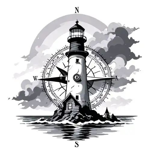 Lighthouse Compass