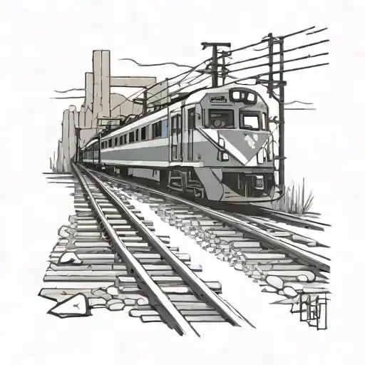 Hockey Stick Mountain The Number 14 Train Tracks