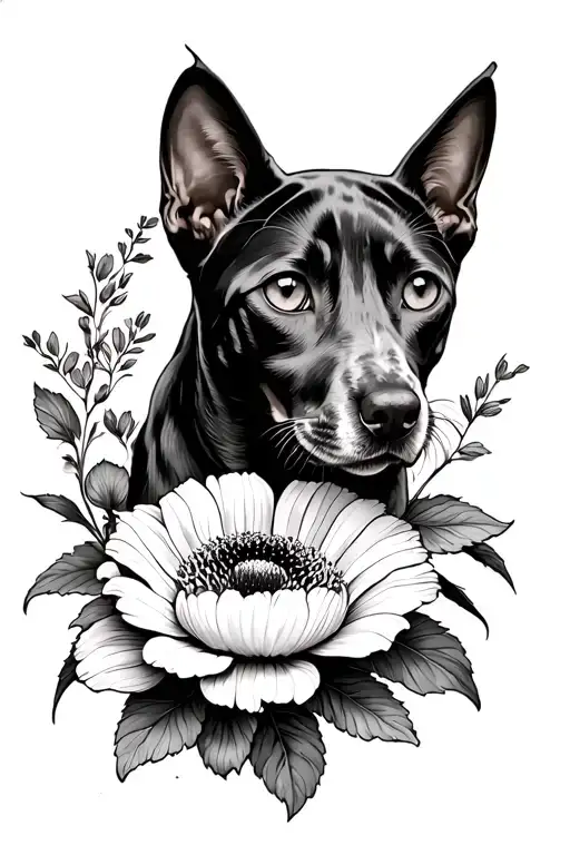 Anemone And German Shorthair