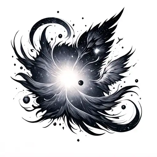 Galaxy Black And White