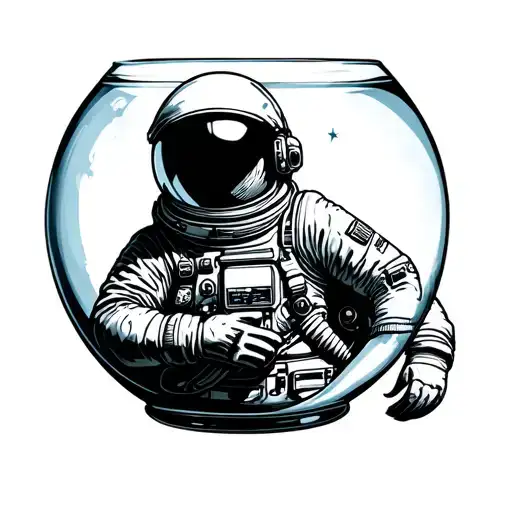Astronaut Fishbowl