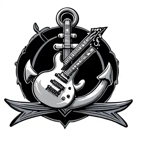 Guitar Anchor Surrounded