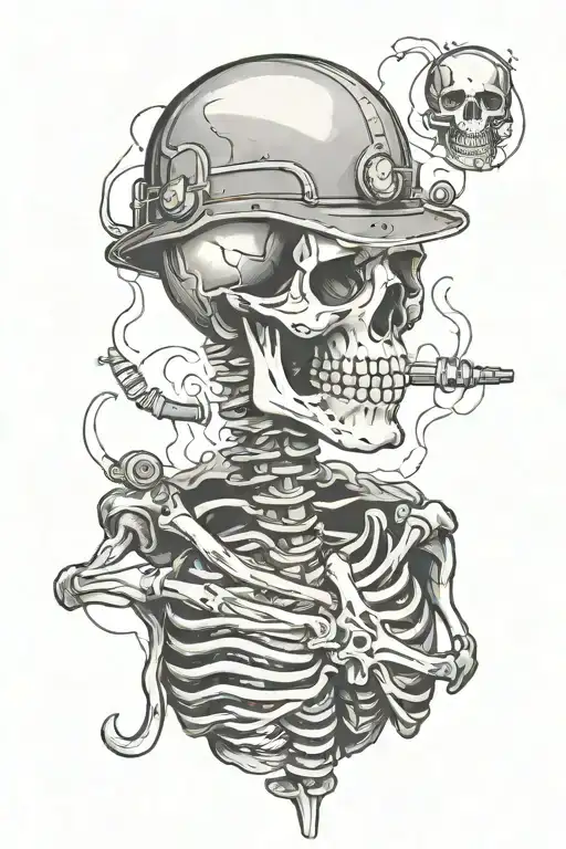 Me Welder Skeleton