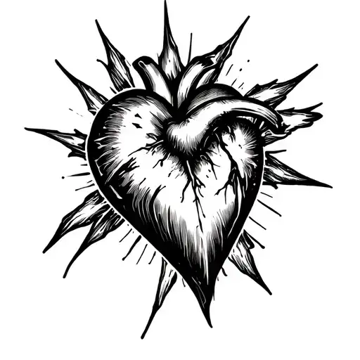 Ring Finger Heart Tattoo With D