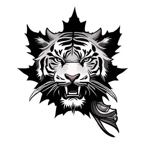 Warrior Maple Leaf Tiger