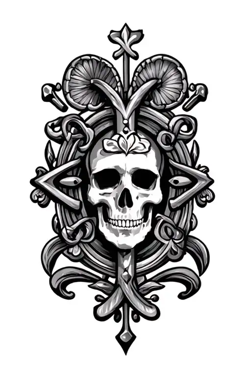 Irish And Czech Symbols Incorporated Representing The Client's