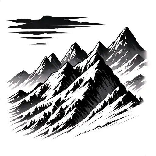 Mountain Silhouette