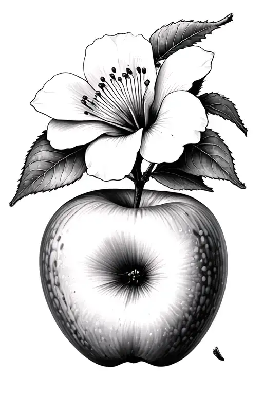 Snow White Apple Flower