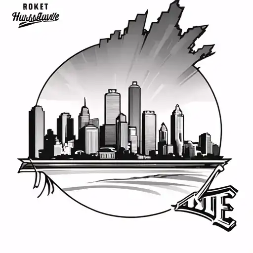 Chicago Skyline Tattoo Chicago Bears Huntsville Alabama The Rocket City