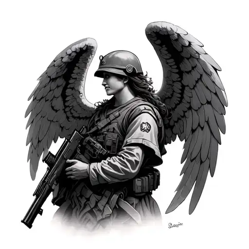 Angel With A Soldier