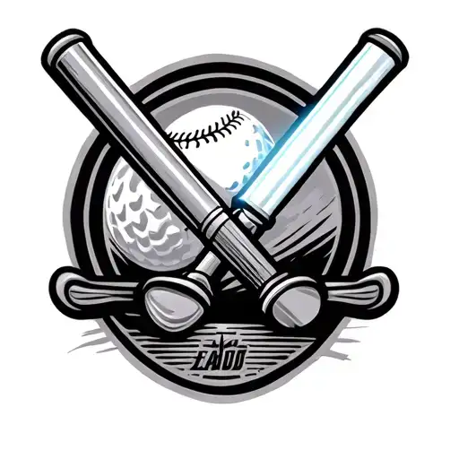 Golf Club And Baseball Bat Light Sabers