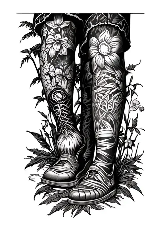 Outdoor Themed Leg Sleeve
