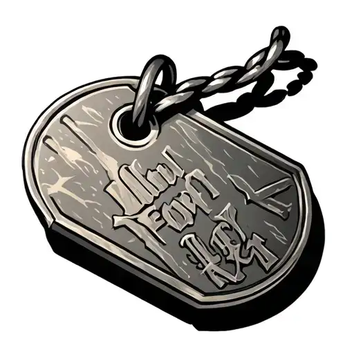 Military Dog Tag