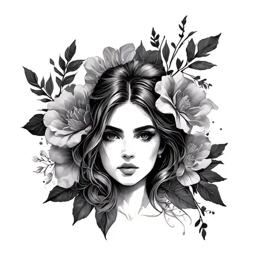 Tattoo All The Female Arm To The Natural Collarbone