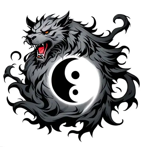 Cerberus Yin And The Symbol