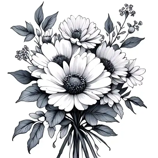 Dainty Birth Flower Bouquet