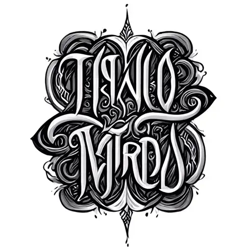 Two Word Ambigram Generator