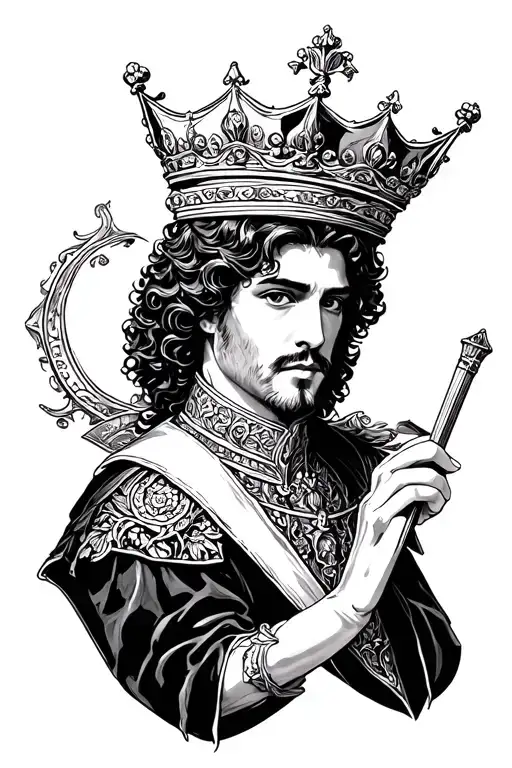 Crown Prince Writing