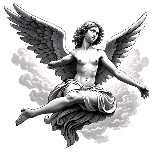 Angel Falling From The Sky