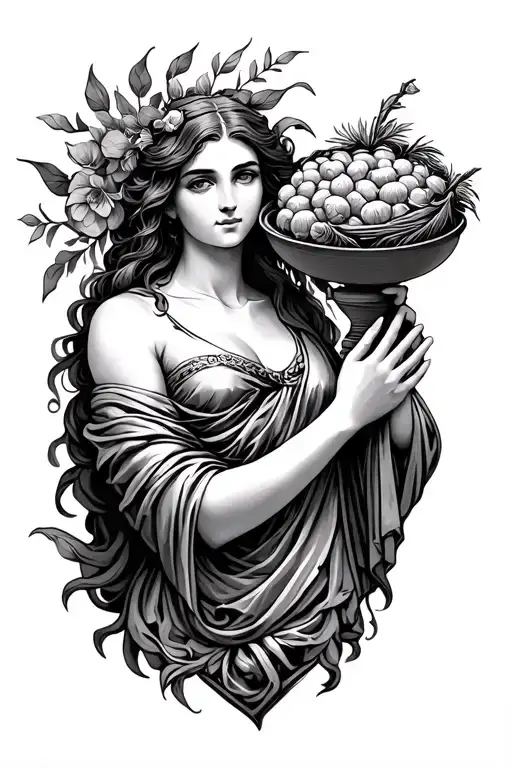 Tyche Holding Cornucopia