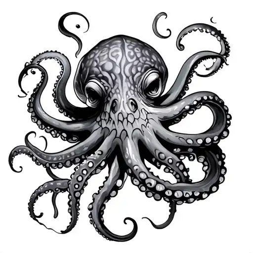 Octopus Over Big Long Scar Cover