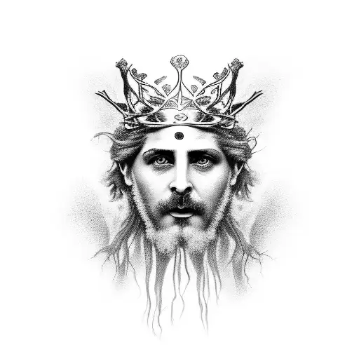 Dionysus Dark Deep Grape Vine Crown