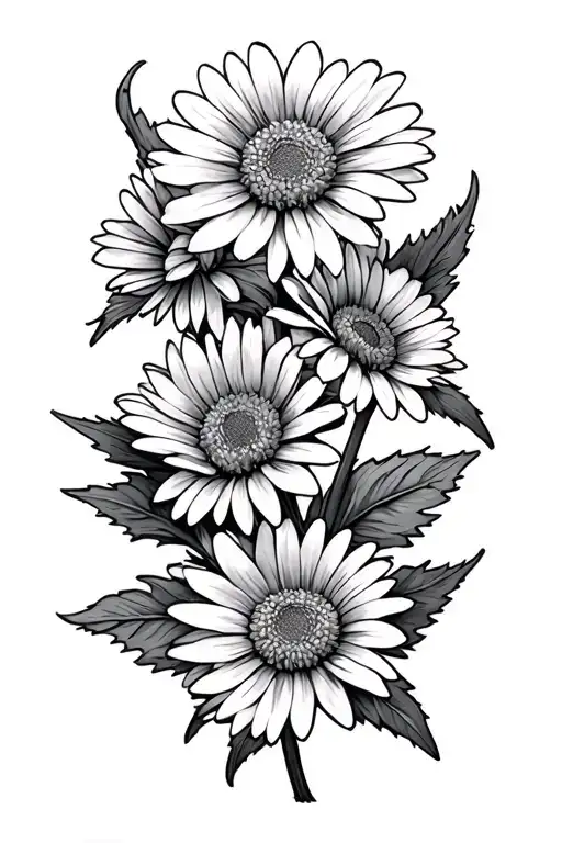 Love In Italics With Fleur Aster Flower