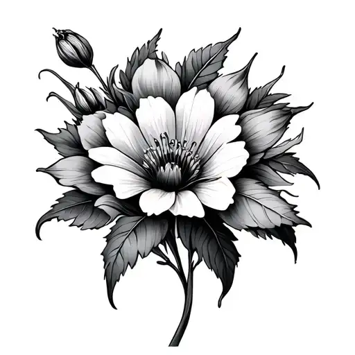 Flower Month January April August Birth Flower