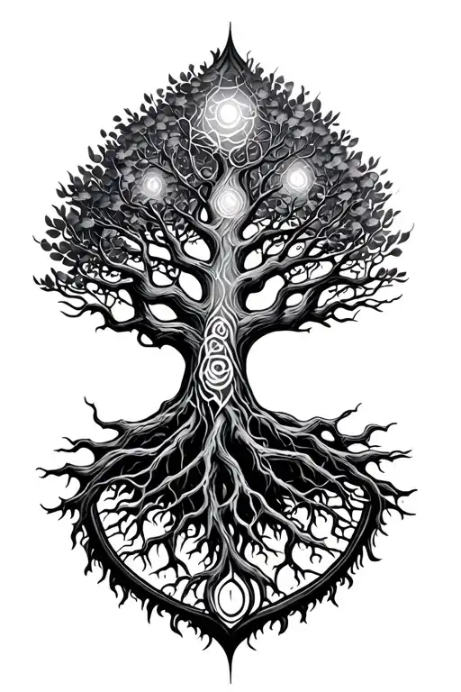 Cybersigilism Yggdrasil Tree Of Life