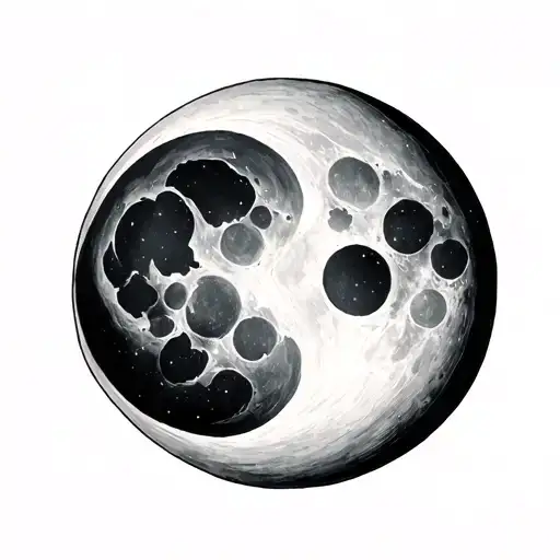 Minimalist Moon